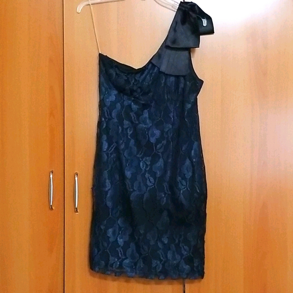 Navy blue dress